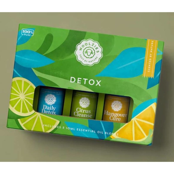 Woolzies Essential Oils Detox Collection 3 in Package - Picture 1 of 3